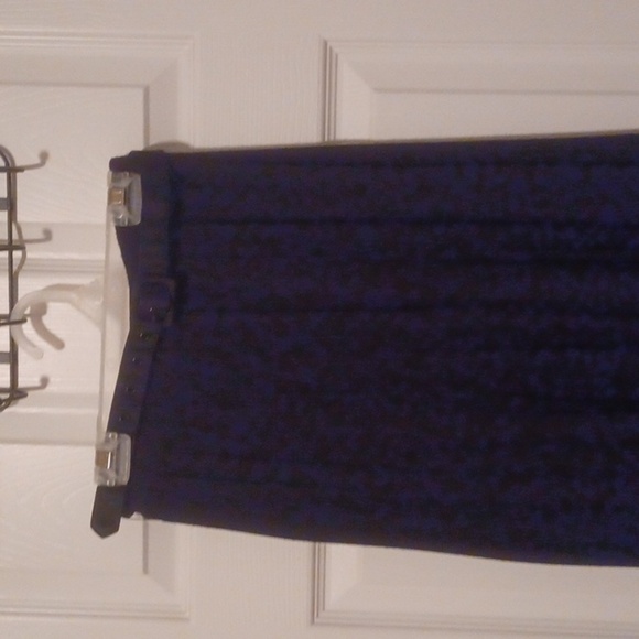 💙🌺Elegant Black Maxi Skirt With Belt - Picture 13 of 16